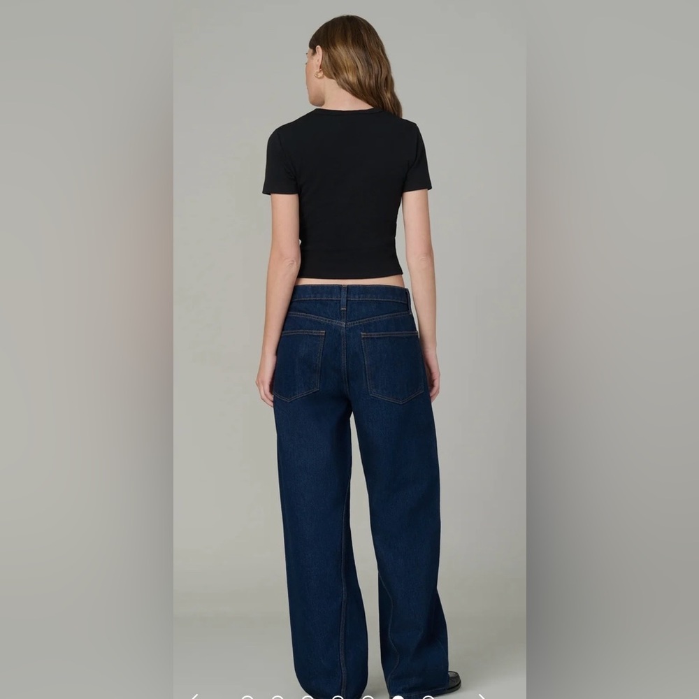 Joe's The Ryan Spectacular Indigo Wide-Leg High-Rise Jeans Size 24 NWOT - Picture 4 of 12